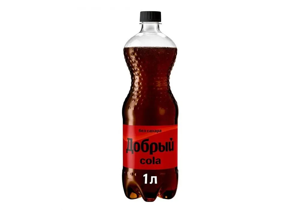 Добрый Кола без сахара 1 л